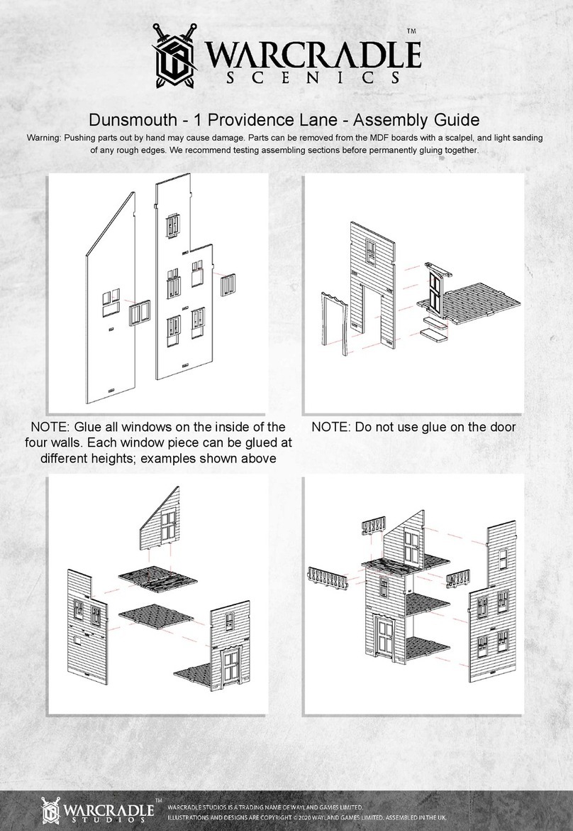 WARCRADLE SCENICS Dunsmouth User manual