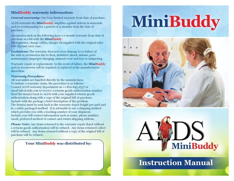 ALDS MiniBuddy instruction manual