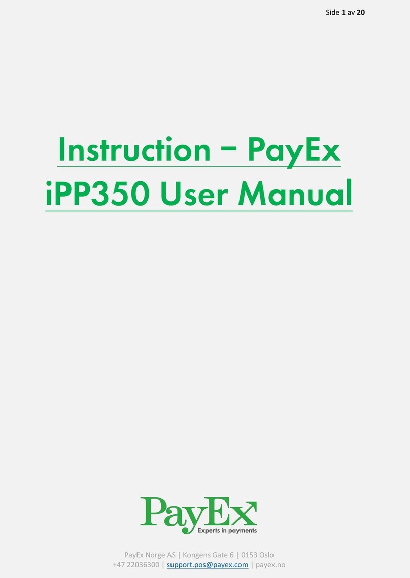 PayEx iPP350 user manual