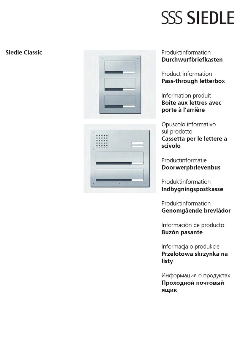 SSS Siedle CLASSIC User manual
