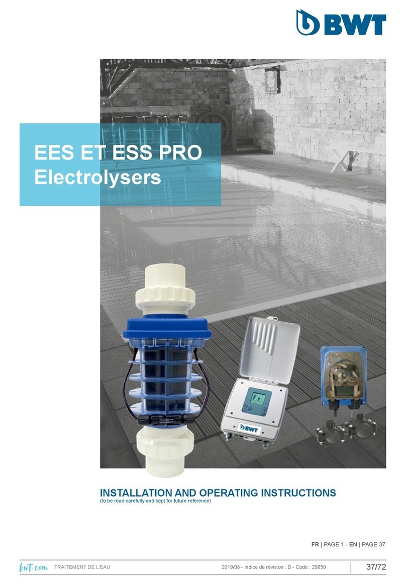 BWT EES Installation and operating instructions