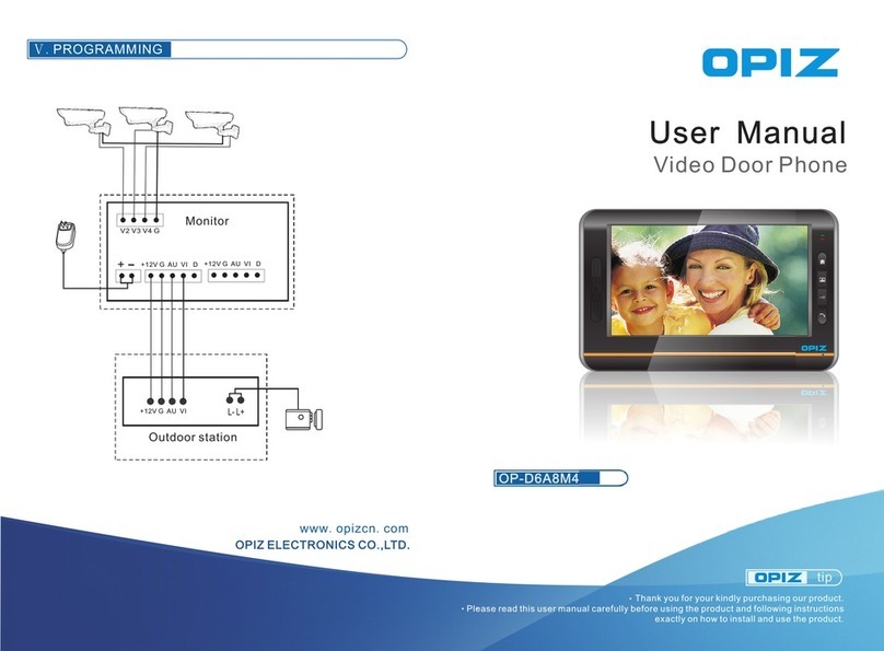 Opiz OP-D6A8M4 user manual