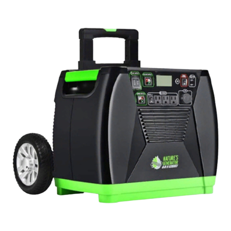 Nature's Generator Elite user manual