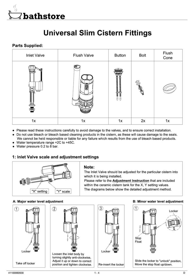 bathstore 41100060930 manual
