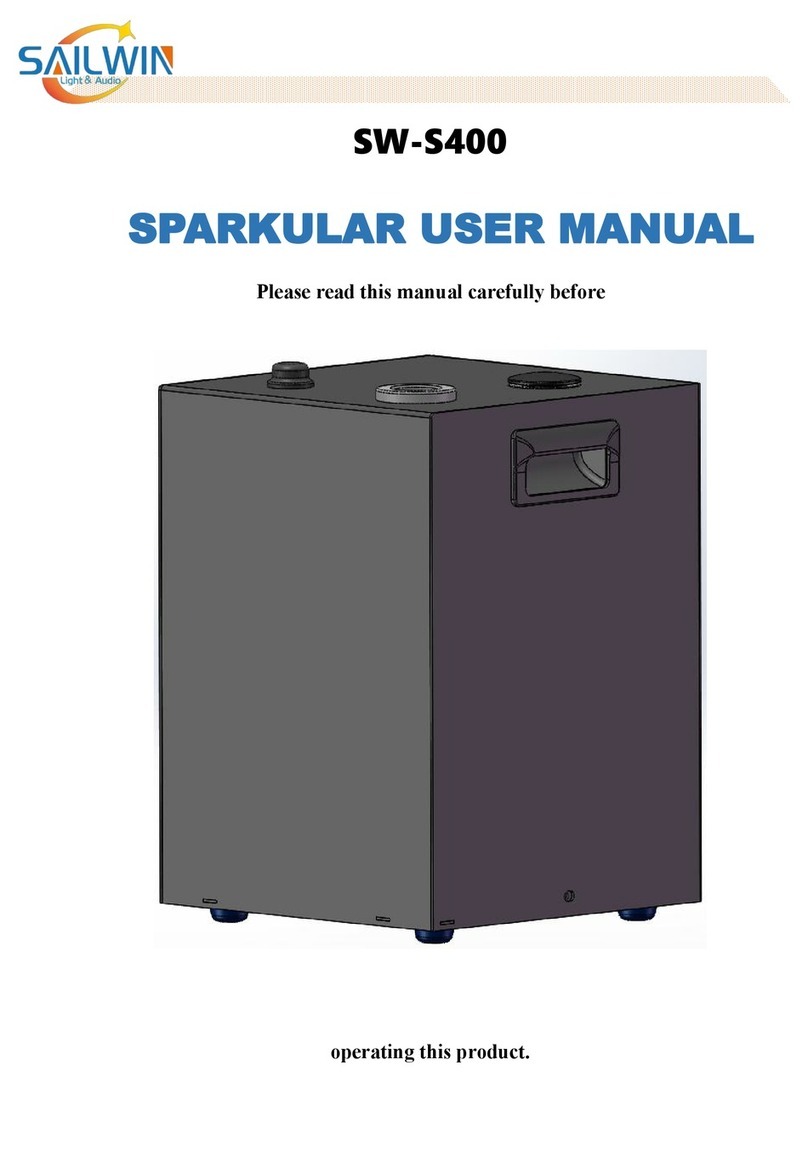 Sailwin SW-S400 User manual