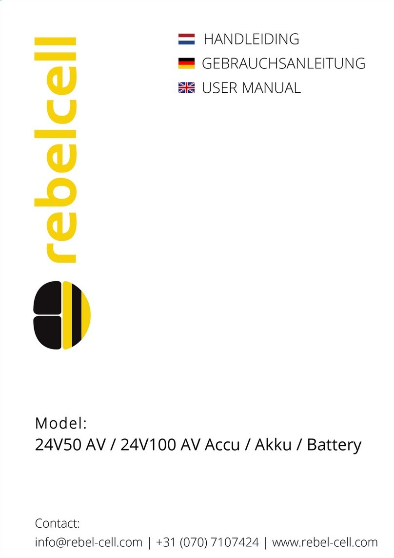 Rebelcell 24V50 AV user manual