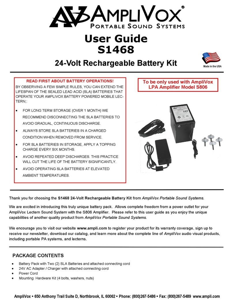AmpliVox S1468 user guide