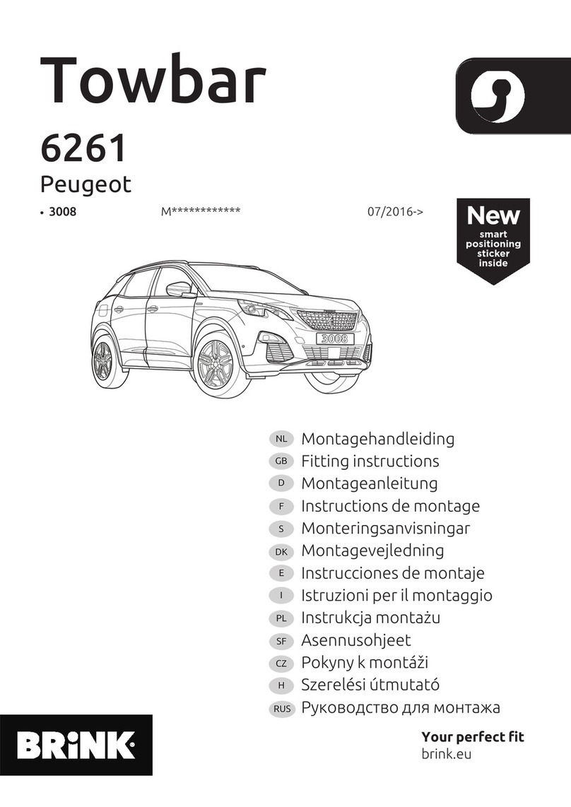 Brink 6261 Fitting instructions