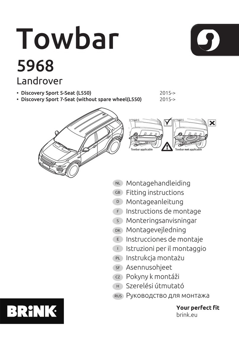 Brink 5968 Fitting instructions