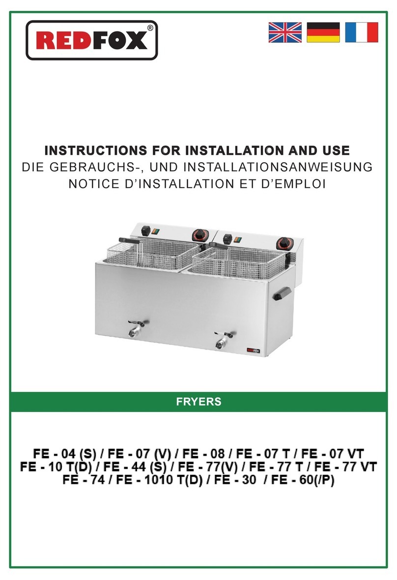 Redfox FE-04 Instructions for installation and use