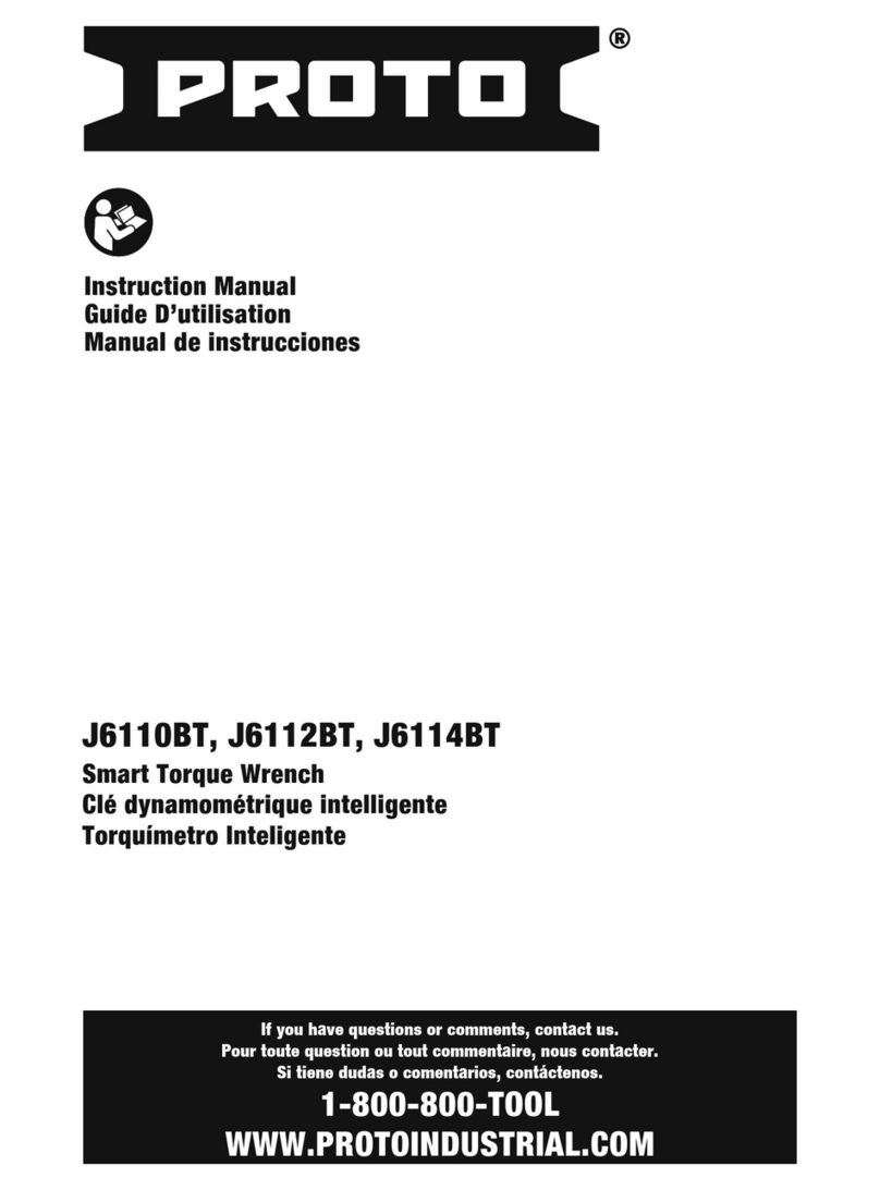 Proto J6110BT instruction manual