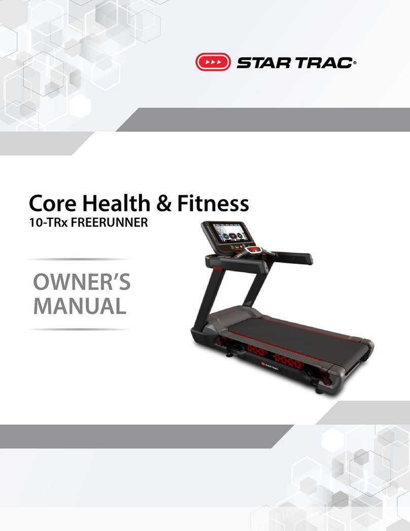 Star Trac FREERUNNER 10-TRx User manual