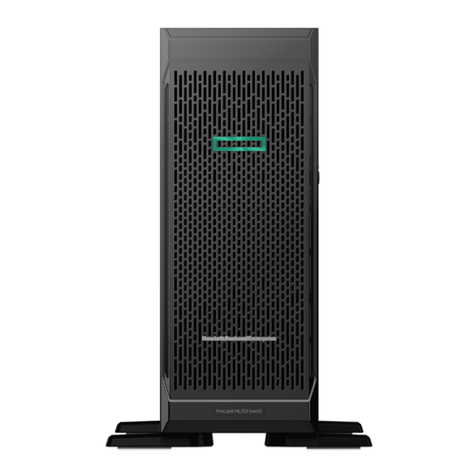 Hewlett Packard Enterprise ProLiant ML350 Gen10 User manual