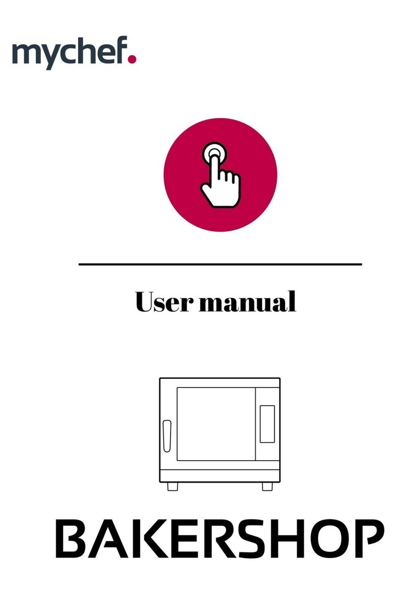 Mychef BAKERSHOP User manual Mychef BAKERSHOP User manual