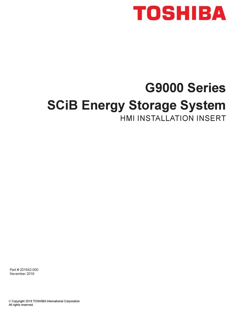 Toshiba G9000 SERIES User manual