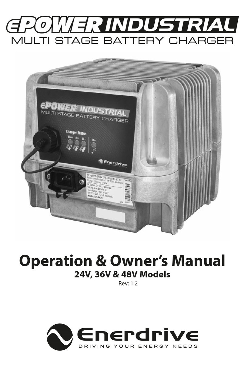 Enerdrive ePower Industrial EPI-2430 Operation / owner's manual