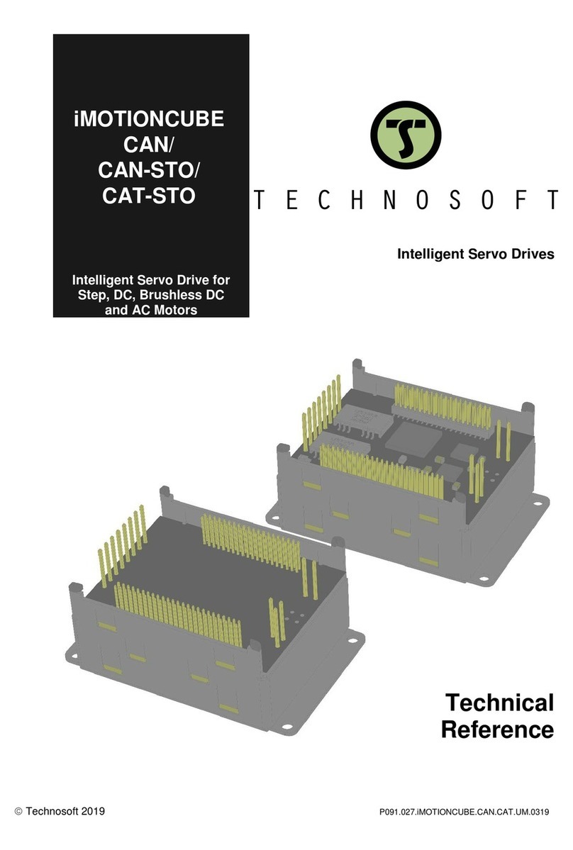 Technosoft iMOTIONCUBE BX-CAN Technical reference Technosoft iMOTIONCUBE BX-CAN Technical reference