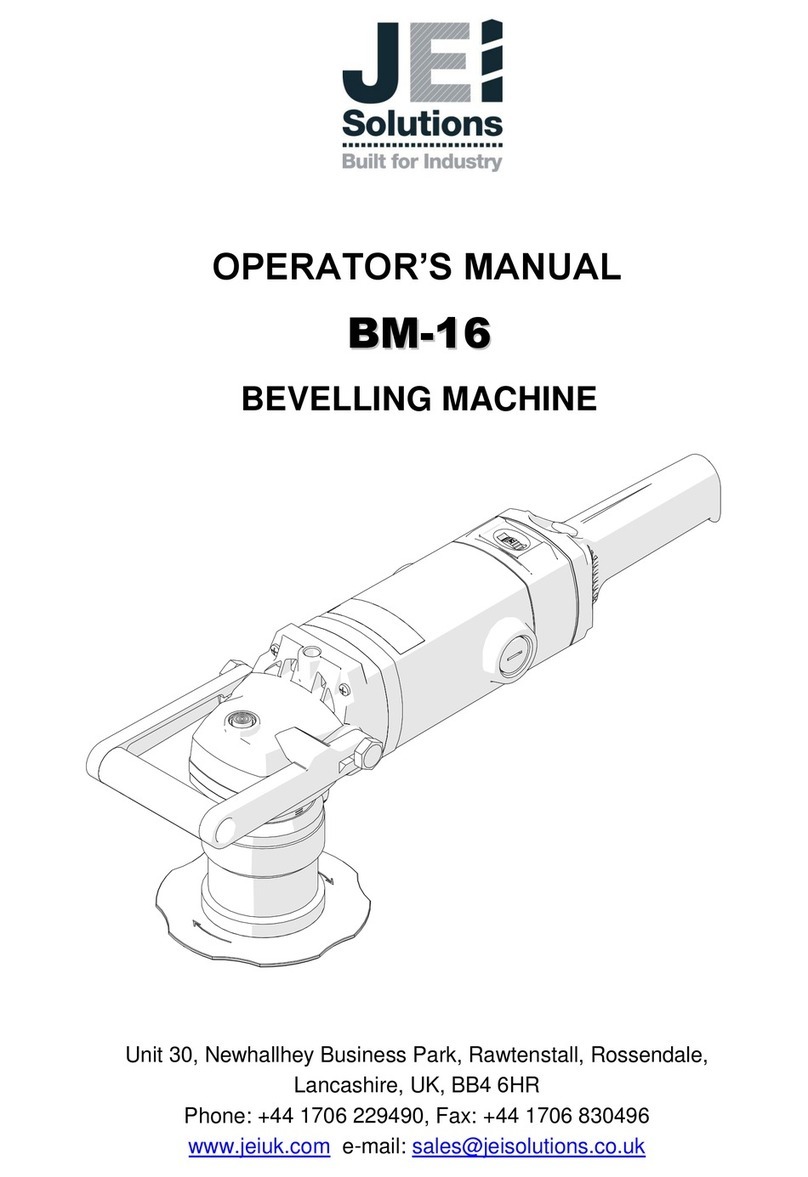 JEI STEELBEAST BM-16 Operator's manual
