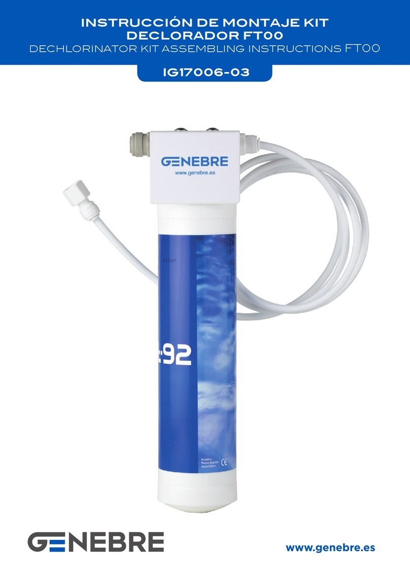 Genebre FT00 Series Assembling instructions