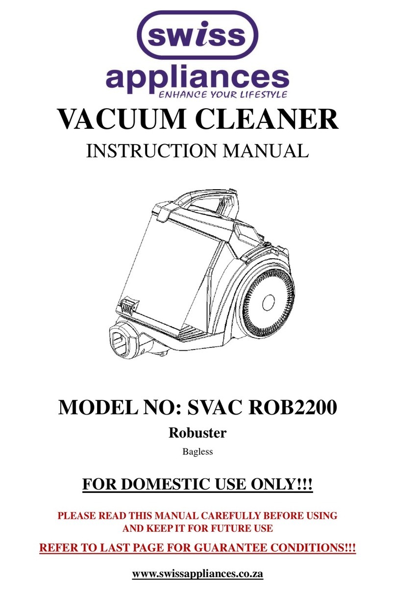 Swiss SVAC ROB2200 instruction manual