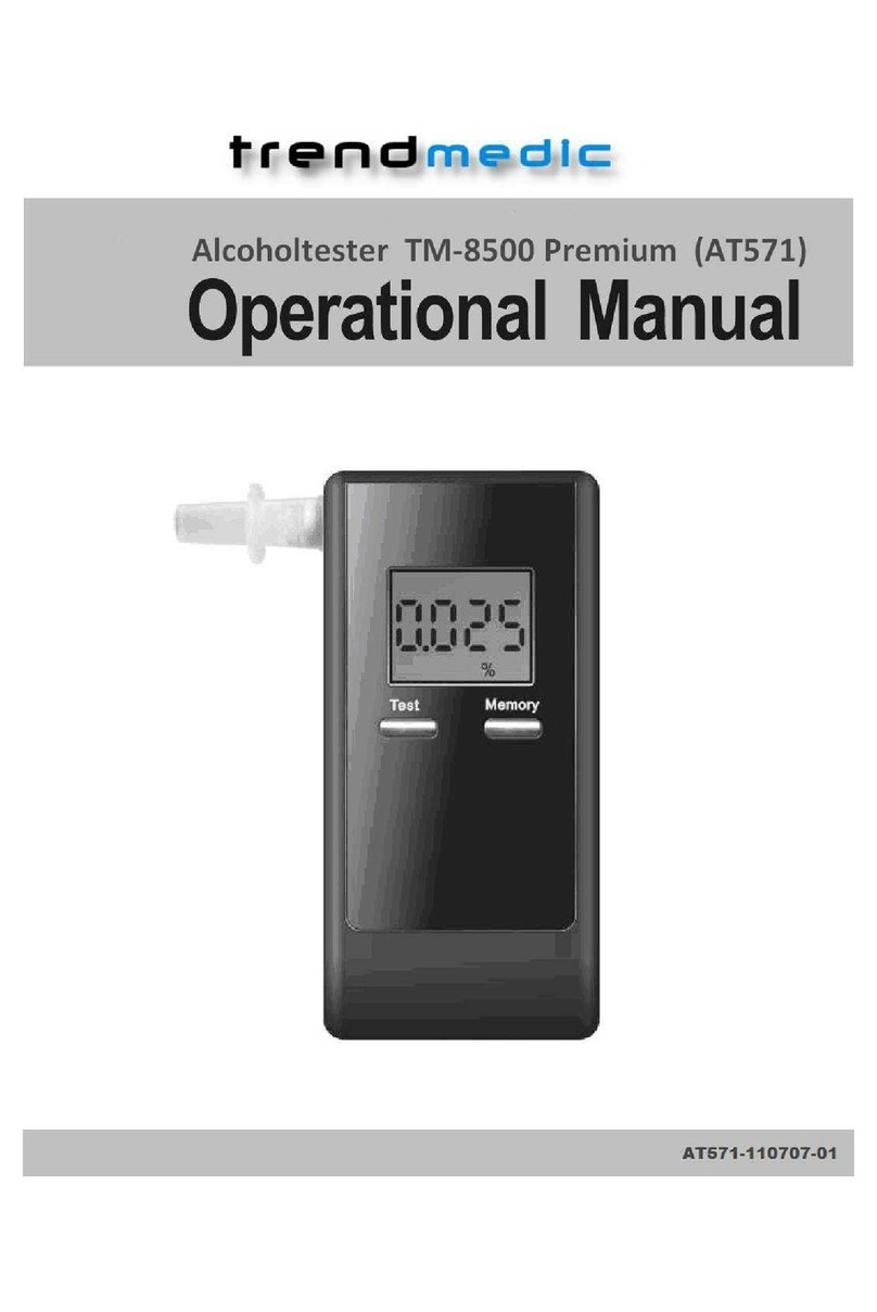 trendmedic TM-8500 Premium Operational manual