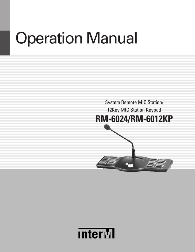 Inter-m RM-6024 Operation manual