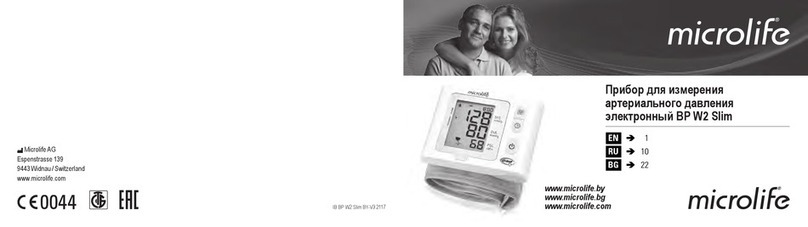 Microlife BP W2 Slim User manual