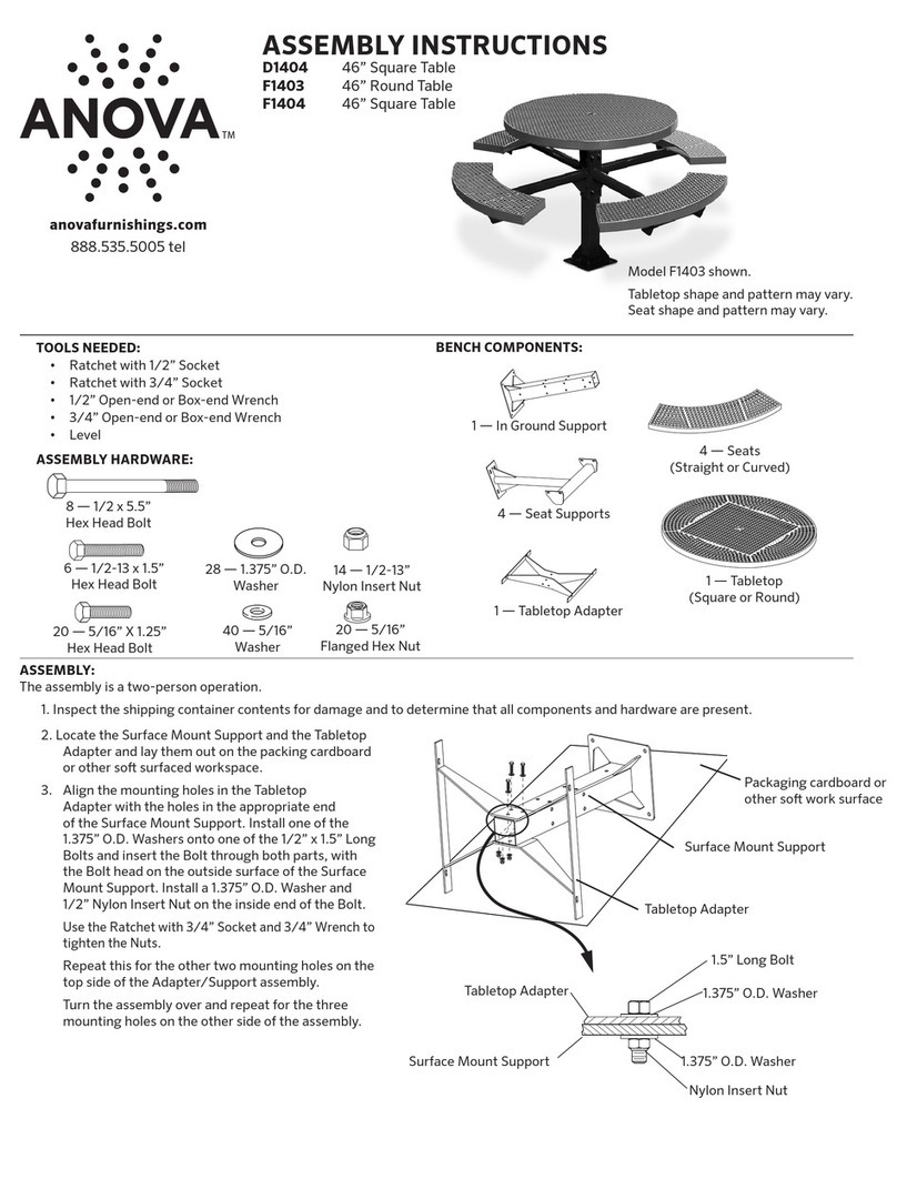 Anova D1404 User manual
