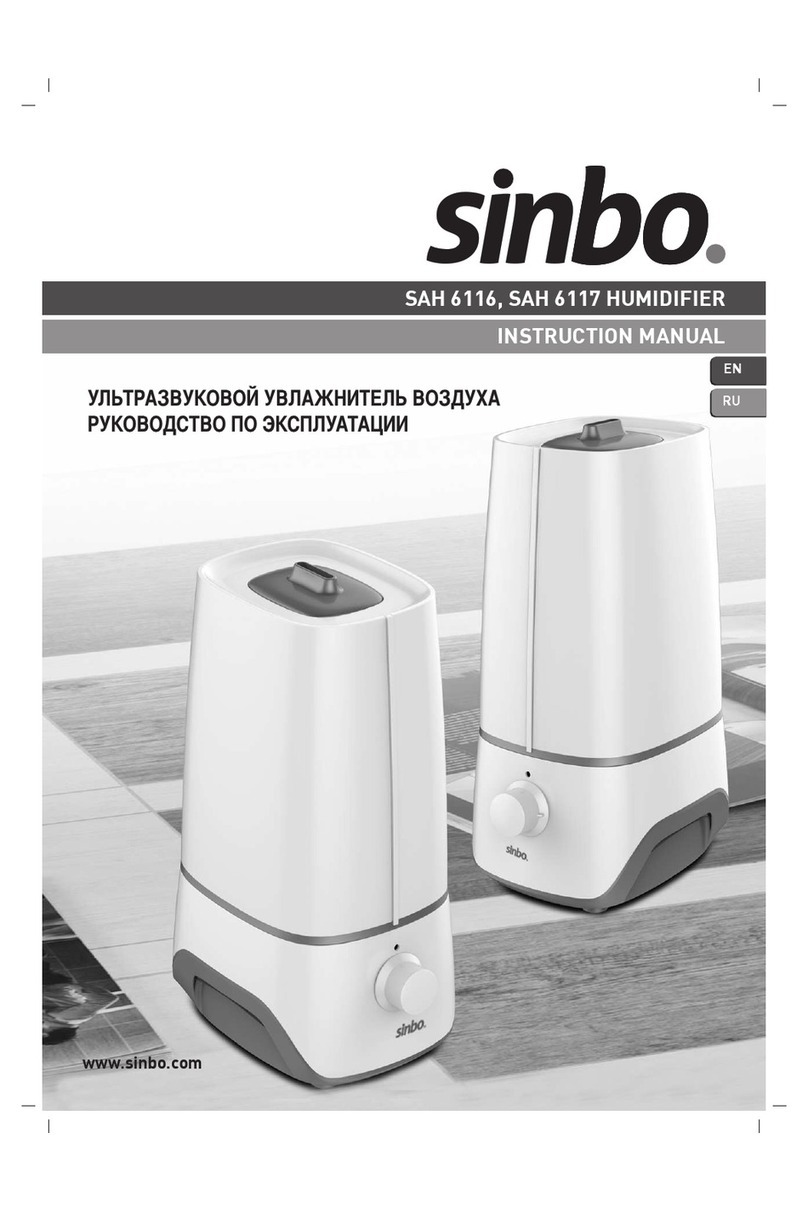 Sinbo SAH 6116 instruction manual