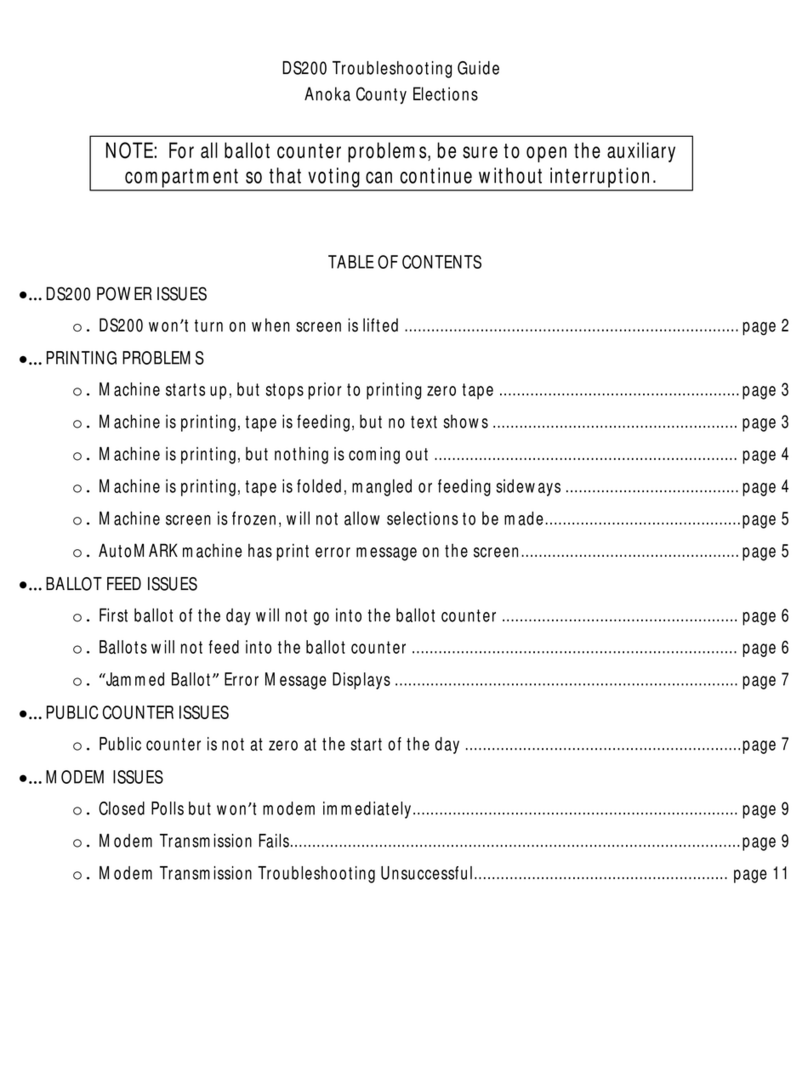 ES&S DS200 troubleshooting guide