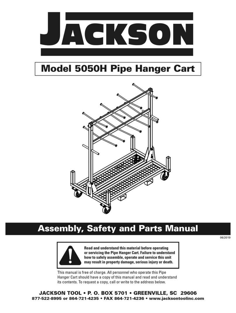 Jackson 5050H Assembly, Safety and Parts Manual