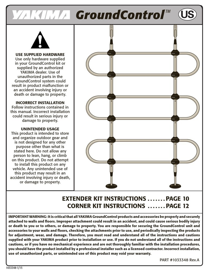 Yakima GroundControl instructions