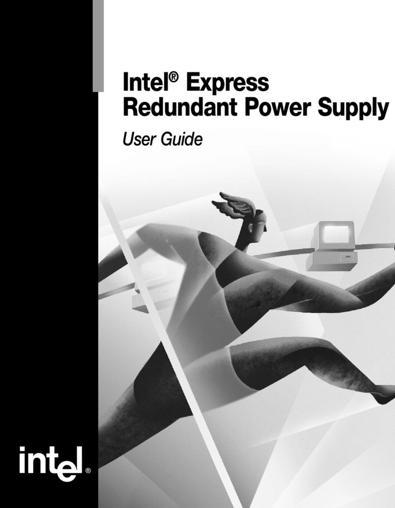 Intel Express Redundant Power Supply user guide