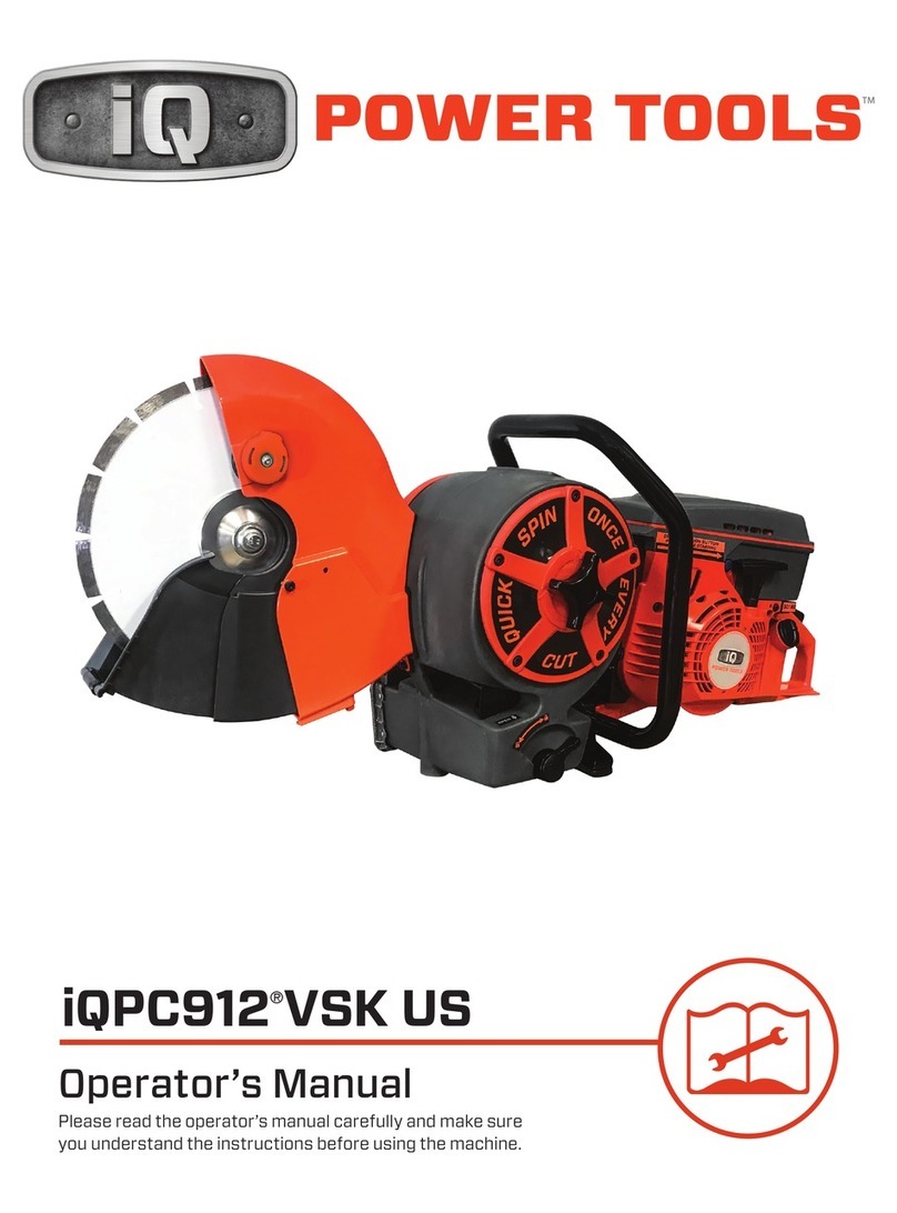 IQ Power Tools iQPC912VSK Operator's manual IQ Power Tools iQPC912VSK Operator's manual