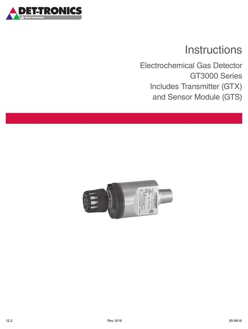 United Technologies Det-Tronics GT3000 Series instructions