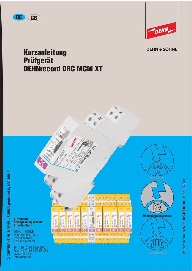 dehn DEHNrecord DRC MCM XT quick start guide