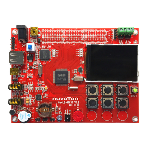 Nuvoton ARM Cortex NuMicro M451 Series Product manual