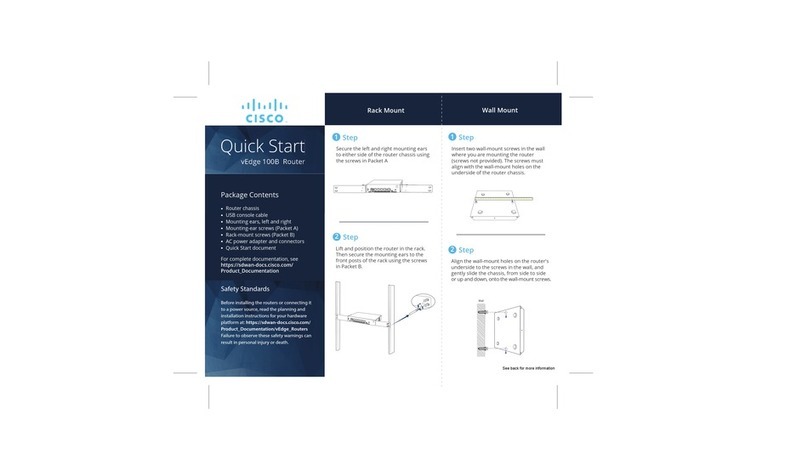 Cisco vEdge 100b User manual