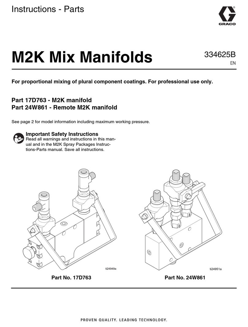 Graco M2K 17D763 Parts list manual
