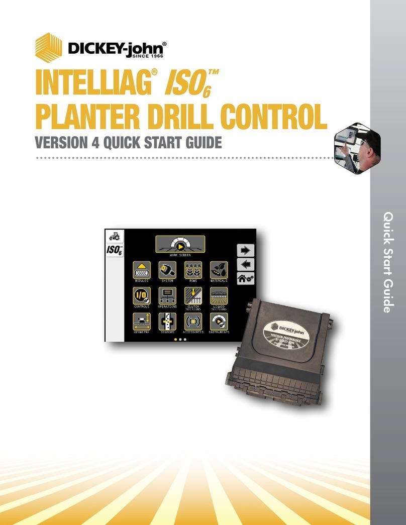Dickey-John INTELLIAG ISO6 quick start guide