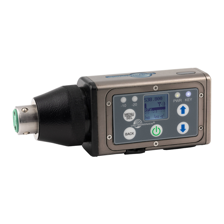 Lectrosonics DPR User manual
