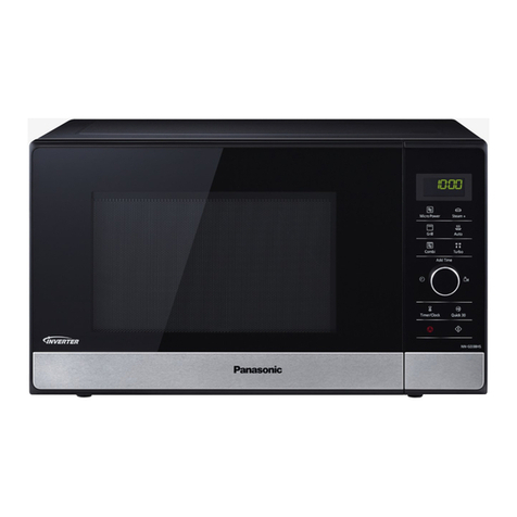 Panasonic NN-GD38HS operating instructions