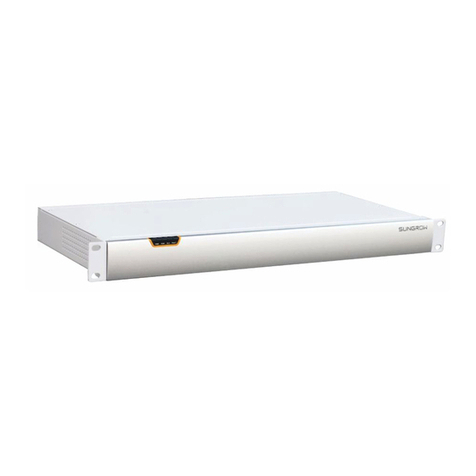 Sungrow Logger 3000 User manual Sungrow Logger 3000 User manual