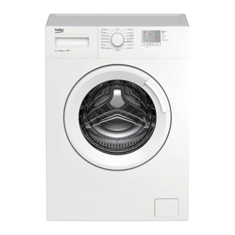 Beko WRS 5511 BWW user manual
