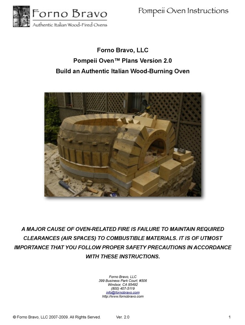 Forno Bravo Pompeii Oven instructions
