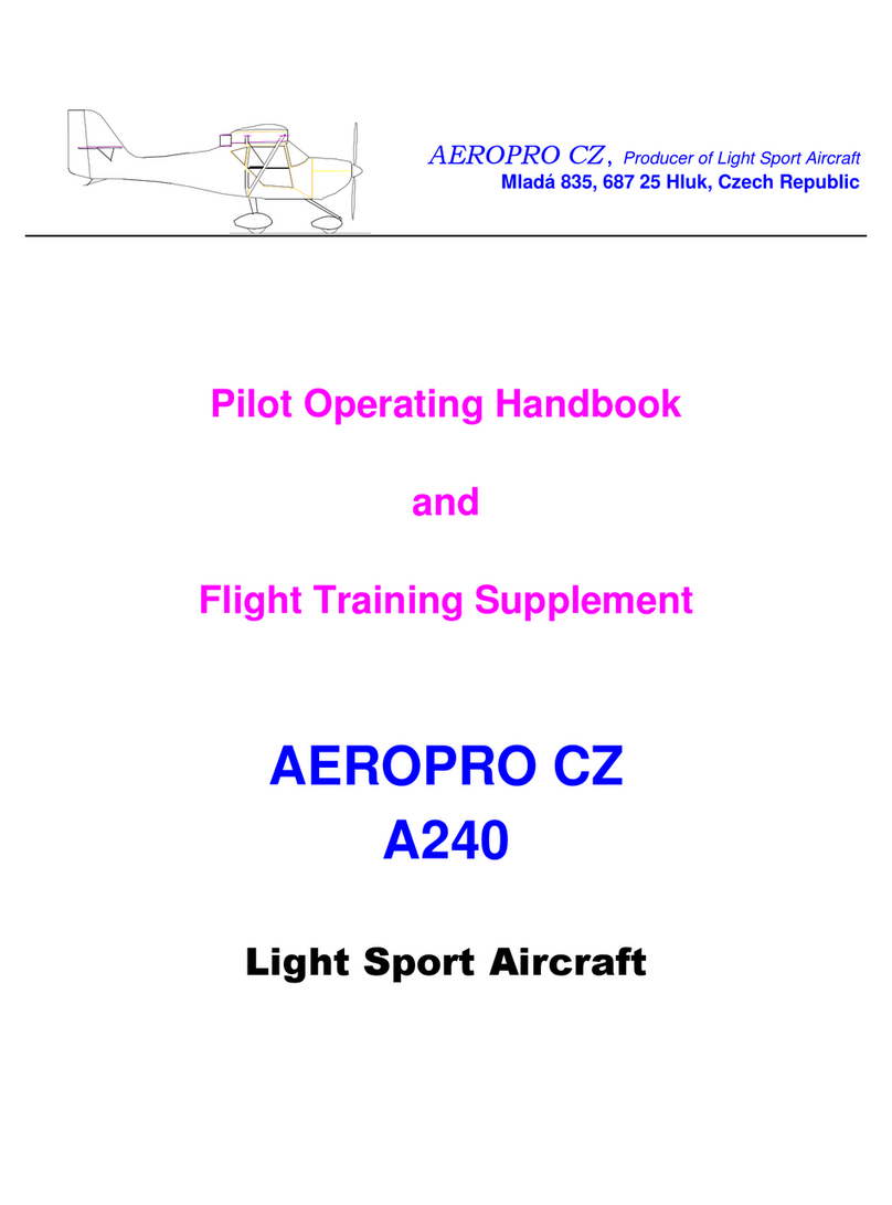 Aeropro CZ A240 User manual