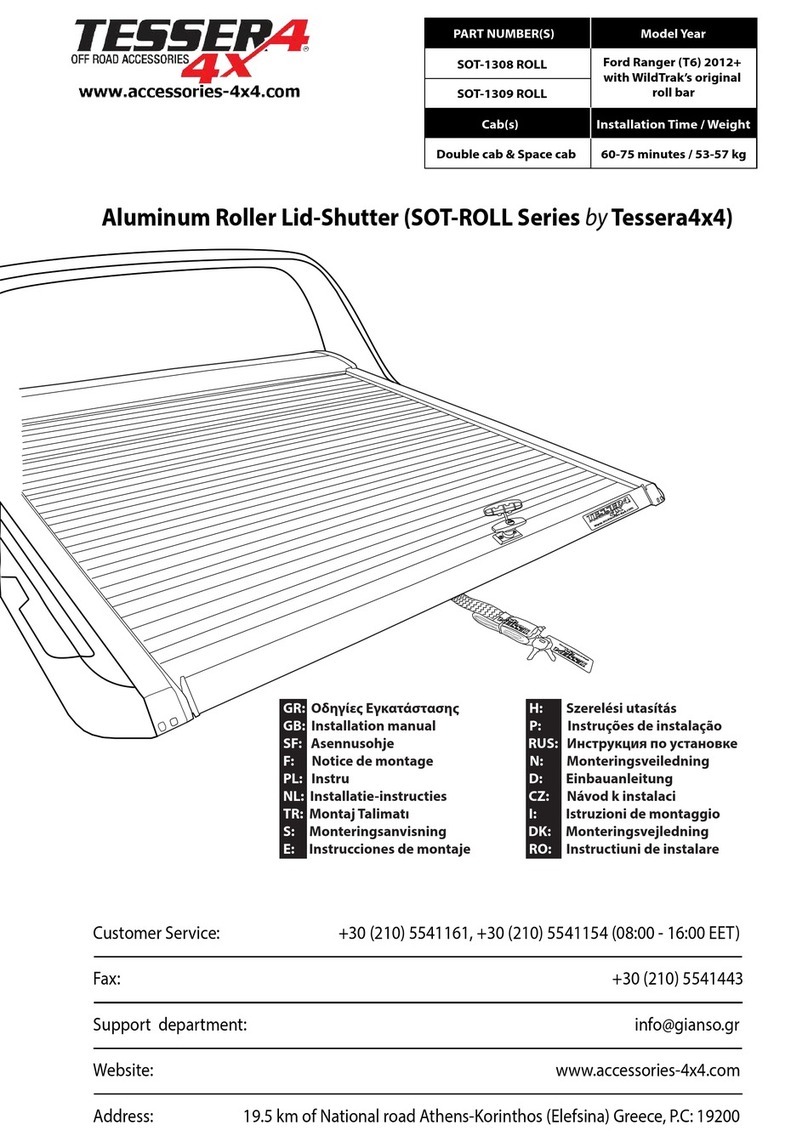 Tessera4x4 SOT-ROLL Series User manual Tessera4x4 SOT-ROLL Series User manual
