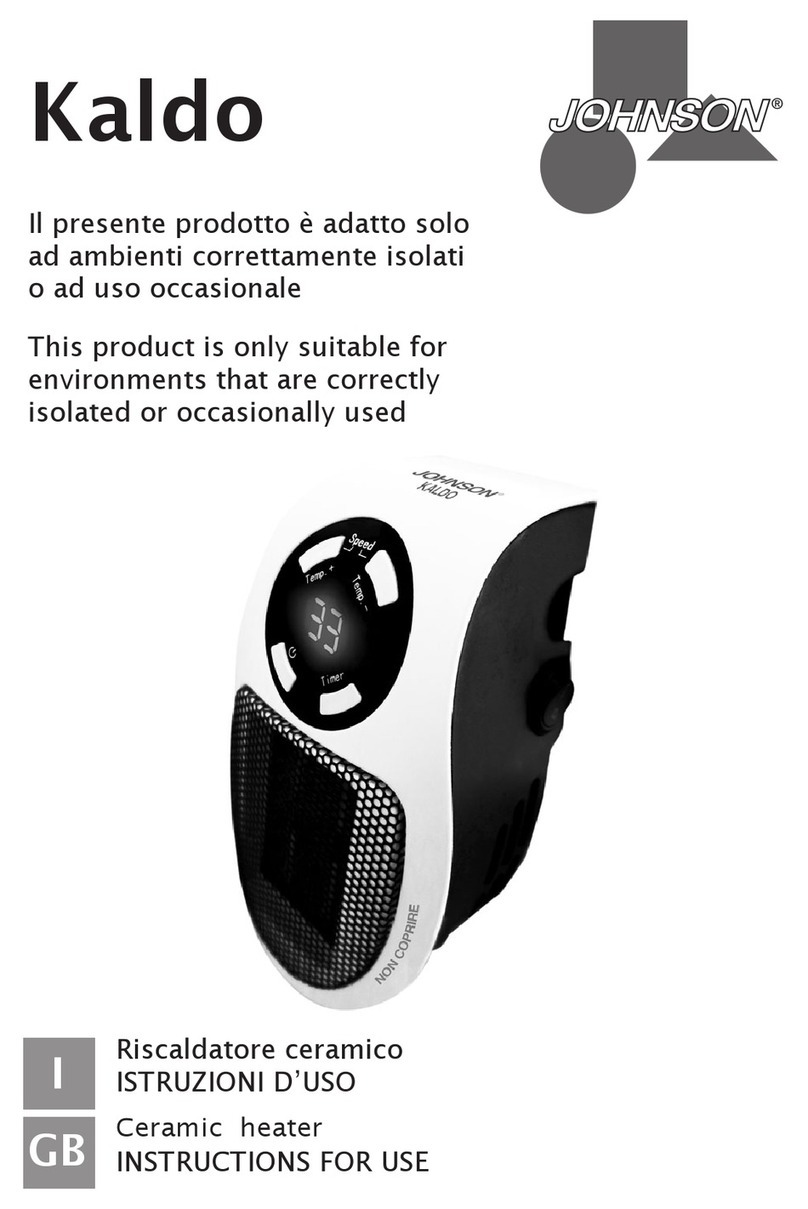 Johnson Kaldo Instructions for use