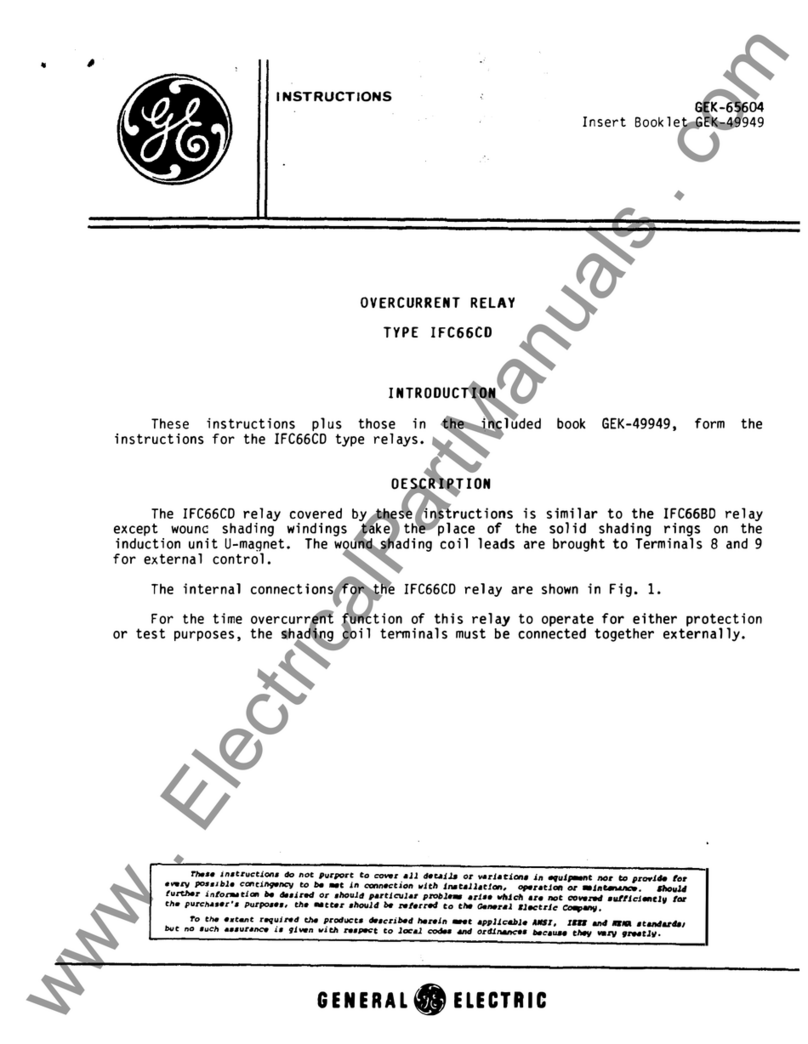 GE IFC66CD User manual