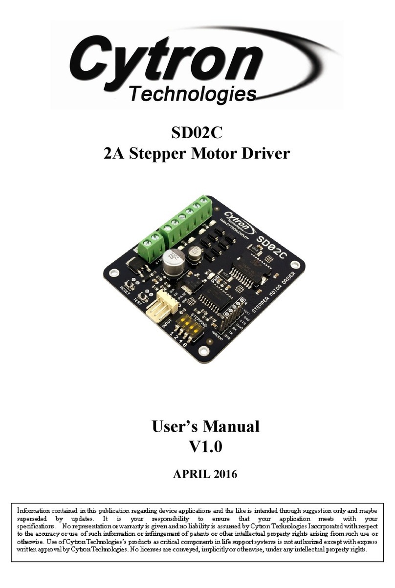 Cytron SD02C user manual